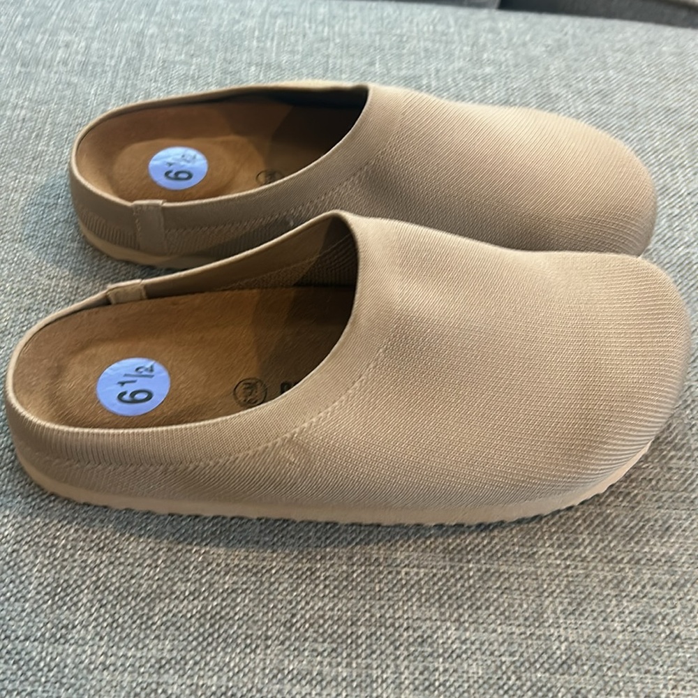 Women’s Brown Slip-On Mules - Comfortable Everyday Clogs - Picture 6 of 8